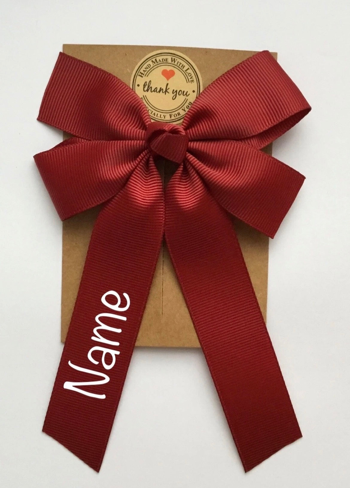 Personalised Hair Bow