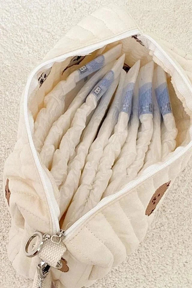 Teddy Grab & Go Bag Personalised