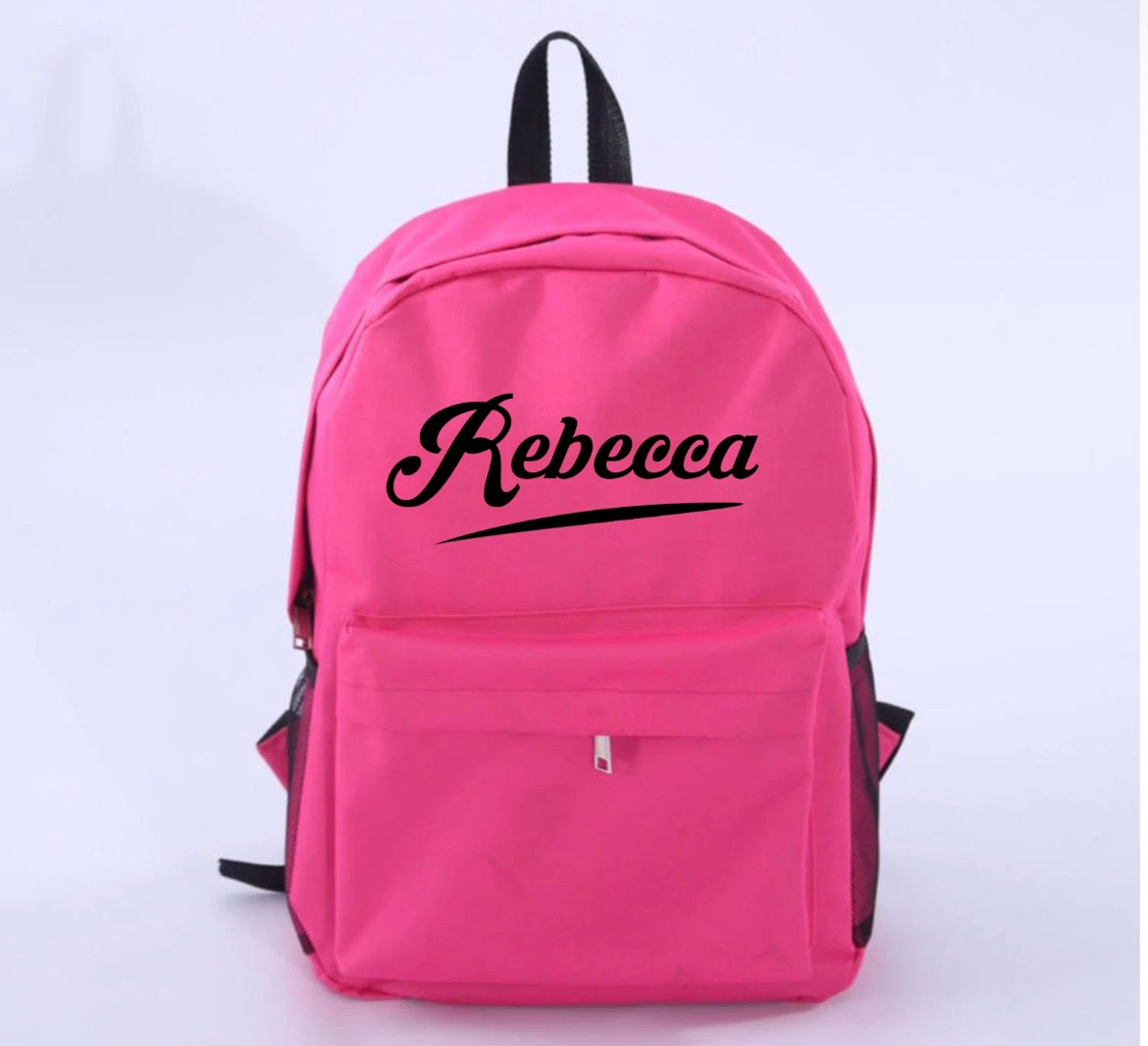 Personalised Backpack