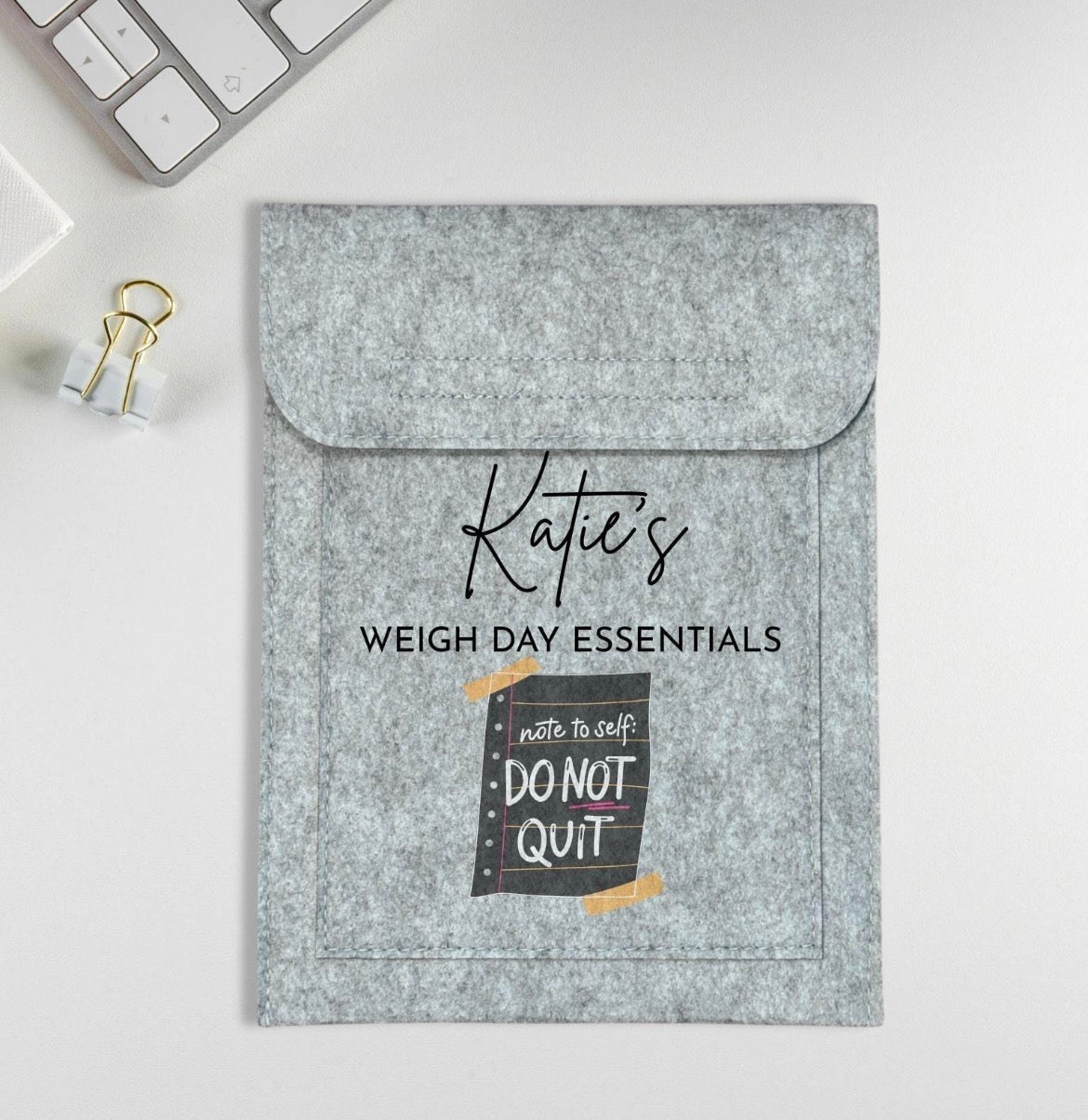 Personalised Weigh Day Book Folder