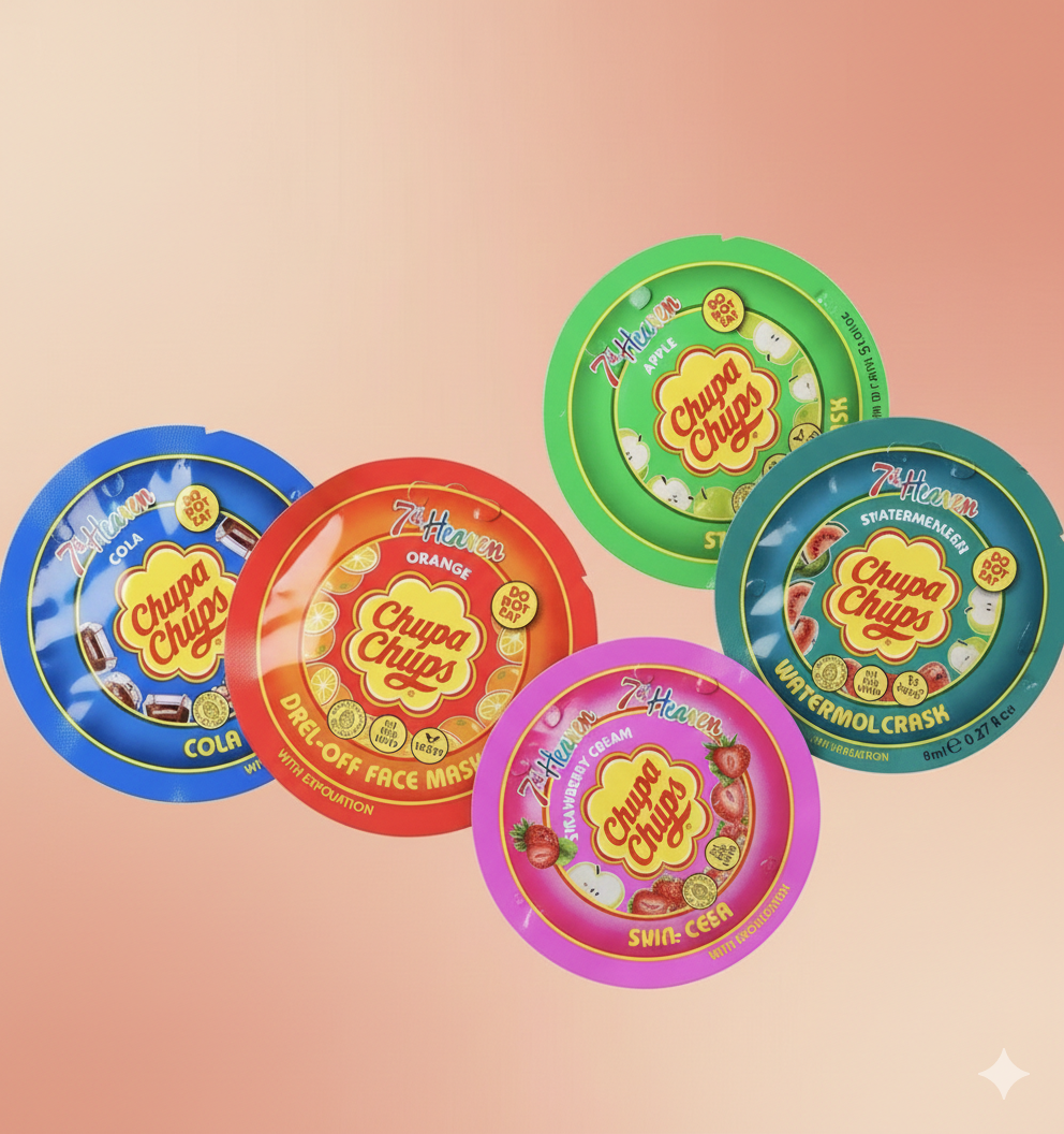 Chupa chups sheet masks