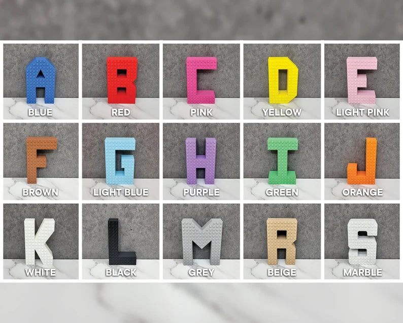 Lego Initial Keyring