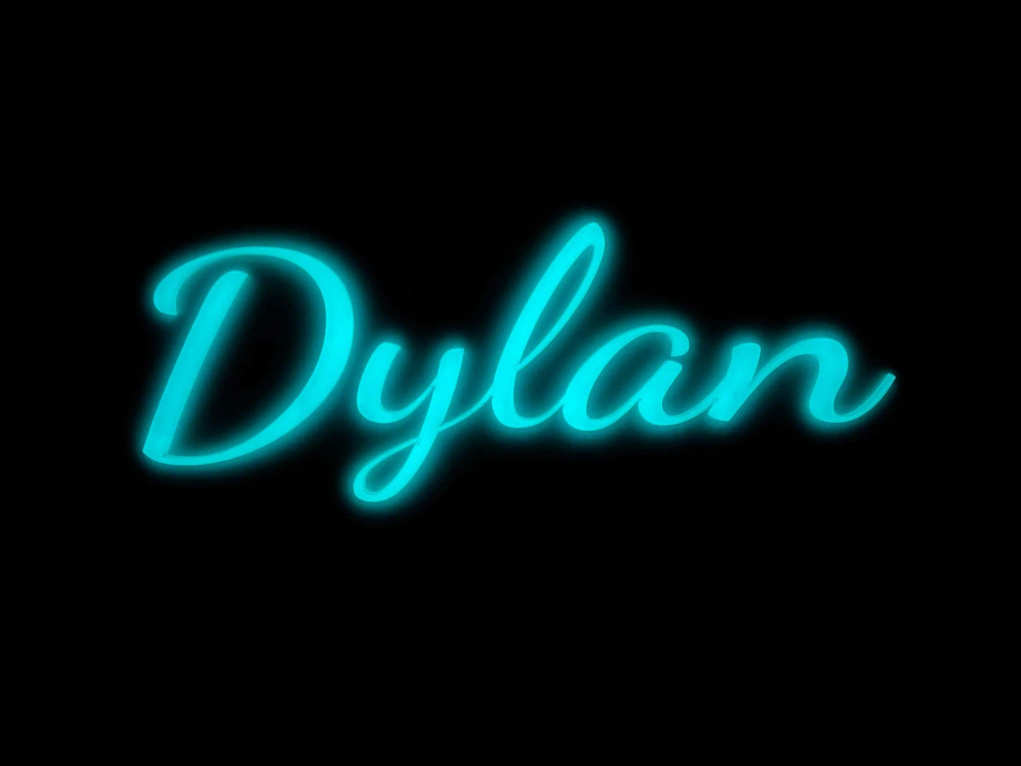 Personalised Neon glow in the dark sign