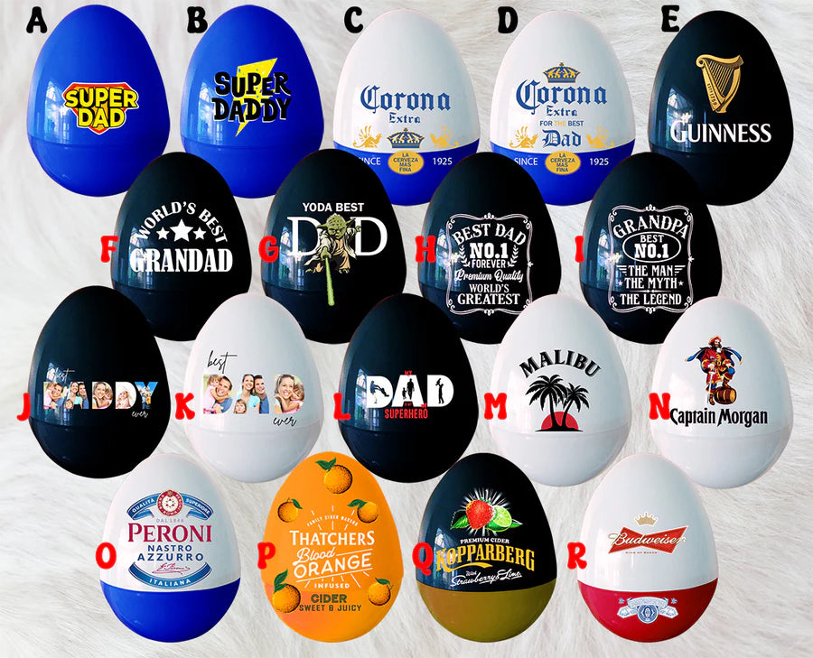 Fathers day fillable eggs