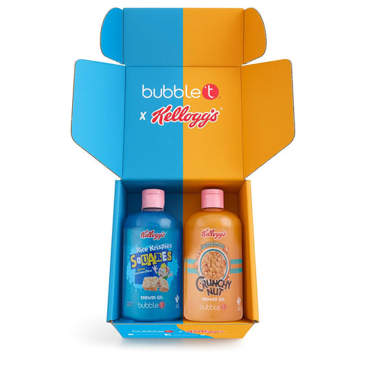 Bubble T x Kellogg's limited edition squares & crunchy nut duo set