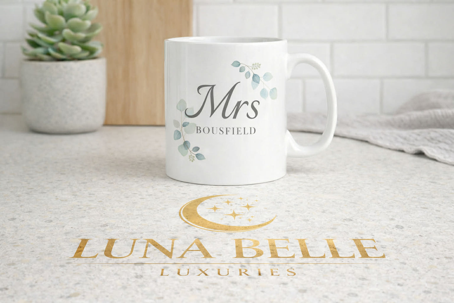 Personalised Mrs Mug