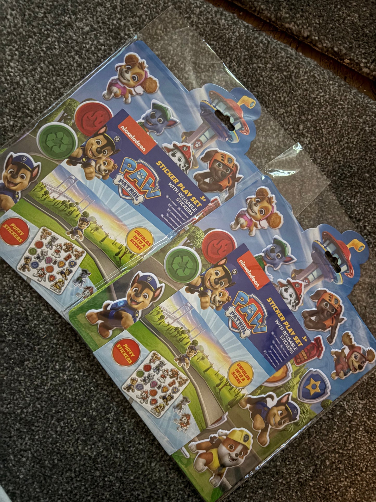 Paw Patrol Sticker Play Set with REUSABLE Stickers