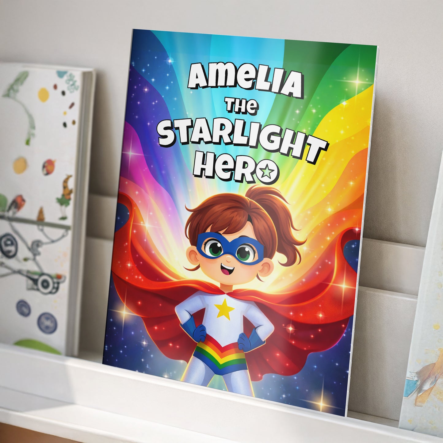 Personalised Kids Starlight hero bedtime storybook