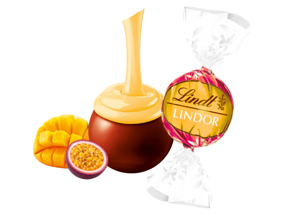 Mango & Passion Fruit Milk Chocolate Lindt Lindor