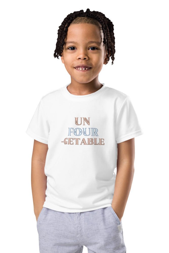 Un FOUR-Getable 4th Birthday T-Shirt Personalised