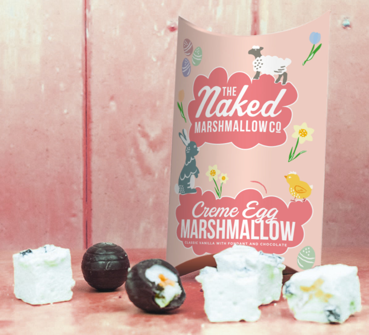Creme Egg Gourmet Marshmallows