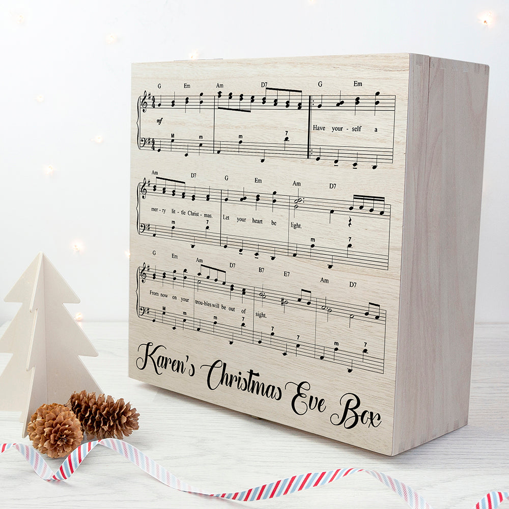 Personalised Have Yourself A Merry Christmas Eve Box