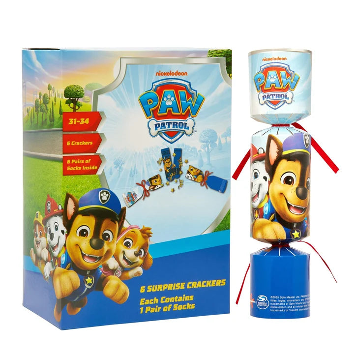 Character christmas crackers - box of 6
