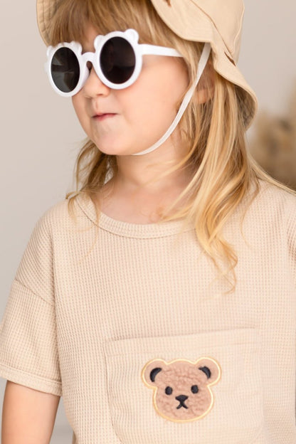 Waffle Bear 2 Piece T-Shirt & Shorts Set
