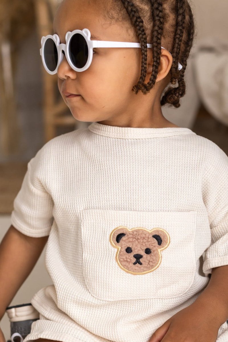 Waffle Bear 2 Piece T-Shirt & Shorts Set