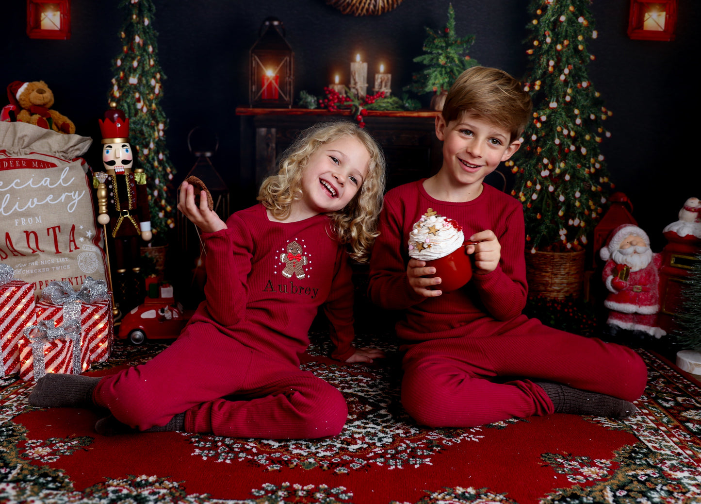 Christmas Gingerbread Man Lounge Set