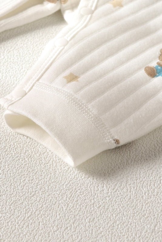 The Charming Bear Boucle Wrap Baby Grow Romper