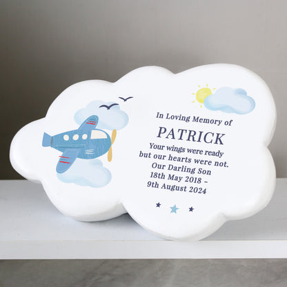 Personalised Resin Memorial Cloud