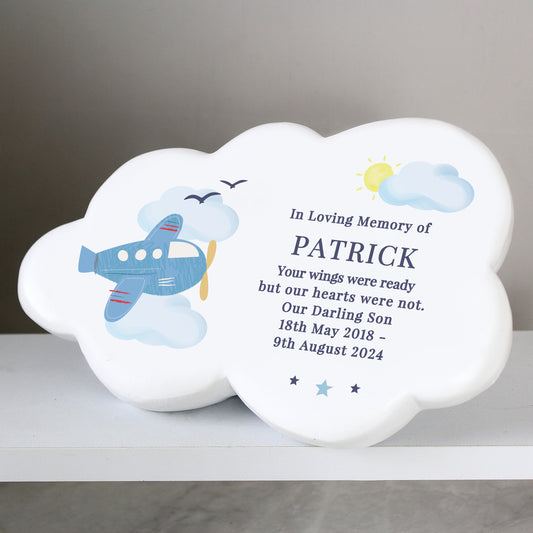 Personalised Resin Memorial Cloud