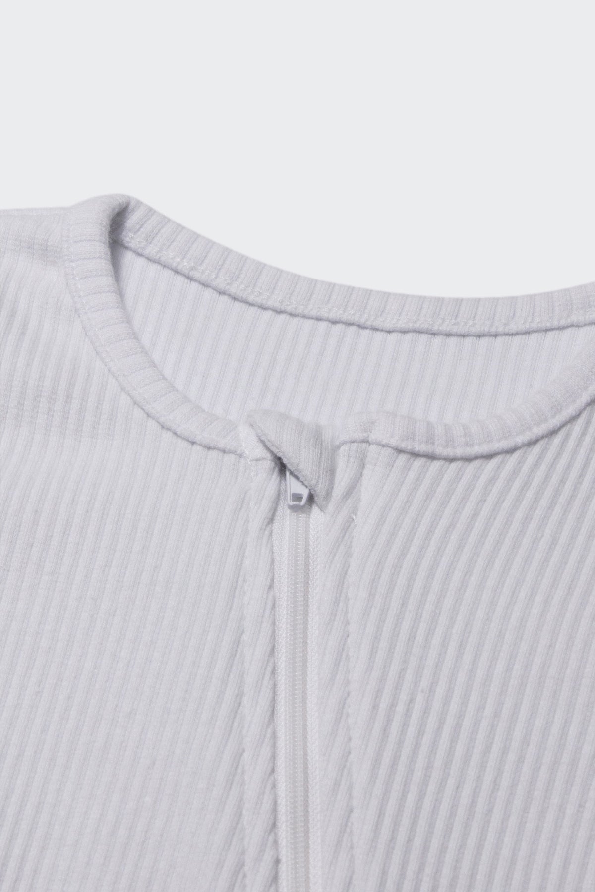 White Zip Sleepsuit
