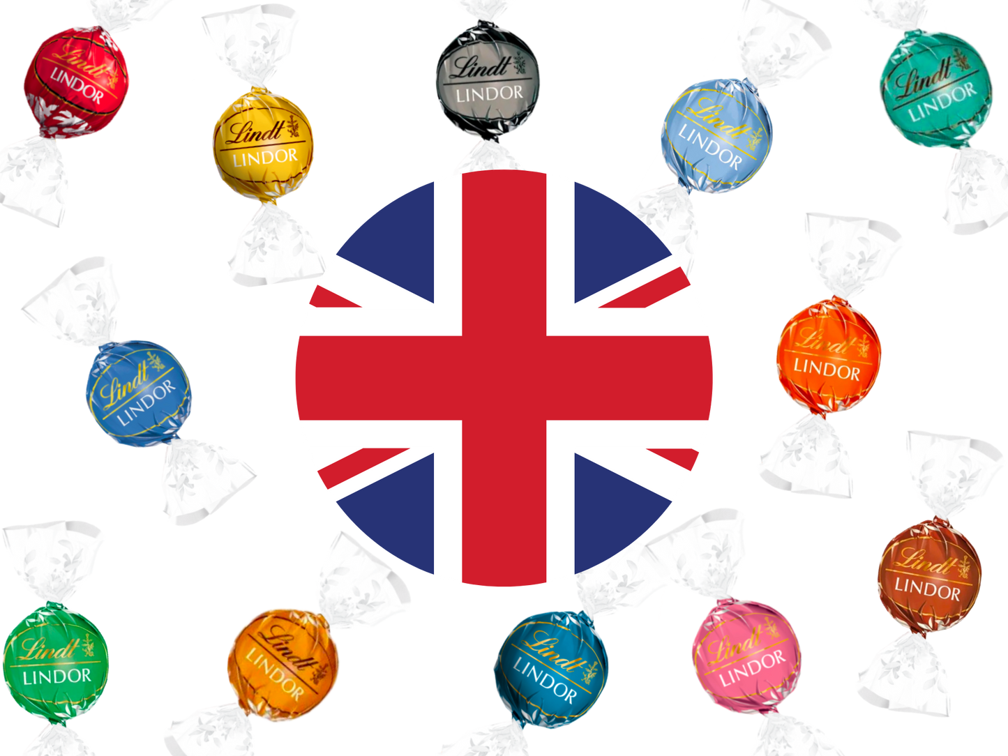 Assorted Lindt Lindor UK Selection Bag | 12 varieties