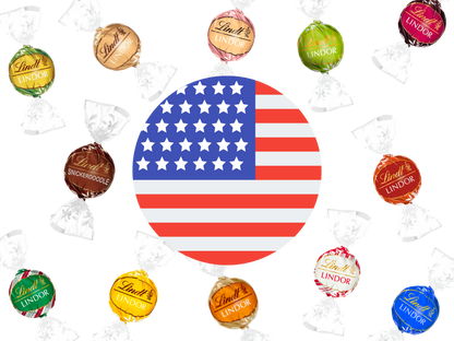Assorted Lindt Lindor USA Selection Bag | 12 varieties