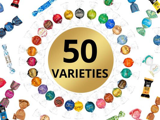 THE ULTIMATE LINDT CHOCOLATE COLLECTION | 50 VARIETIES