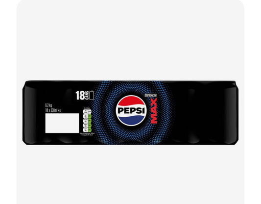 Pepsi cans x18