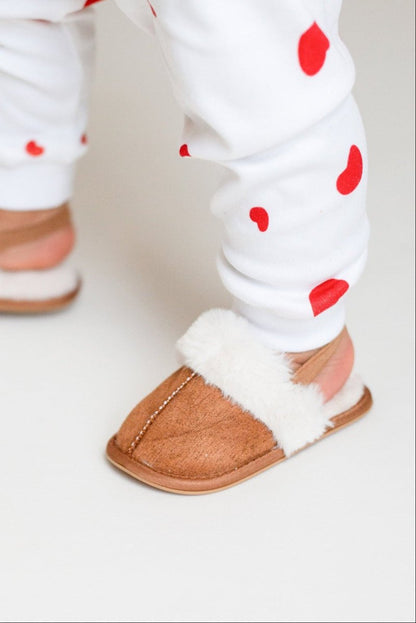 The Fur Slippers Beige, Brown or Pink