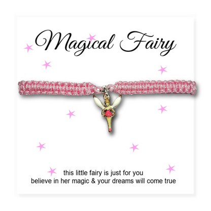 Magical Fairy Girls Bracelet & Gift Card