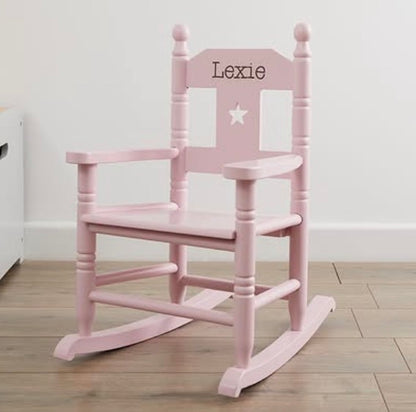 Kids Personalised Rocking chair