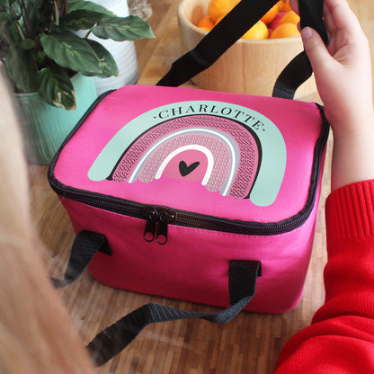 Girls personalised lunch bag