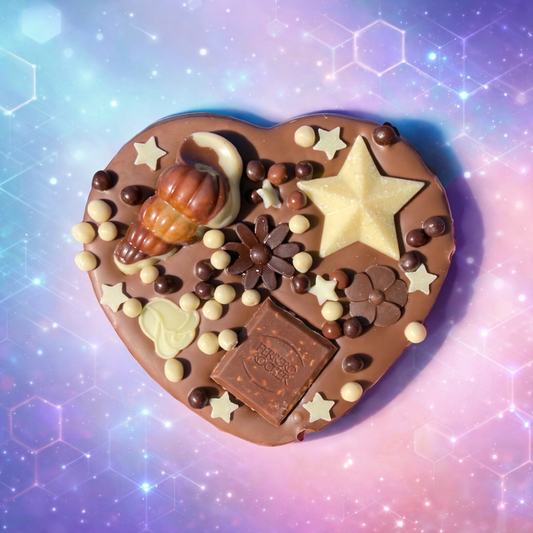Heart Milk Chocolate Slab