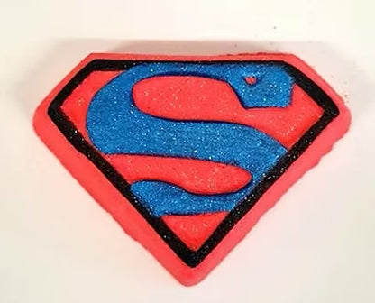 Superhero bath bomb