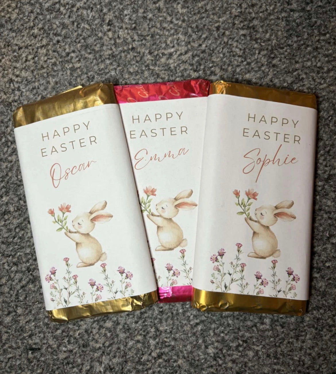 Personalised Wrapped Chocolate Bar