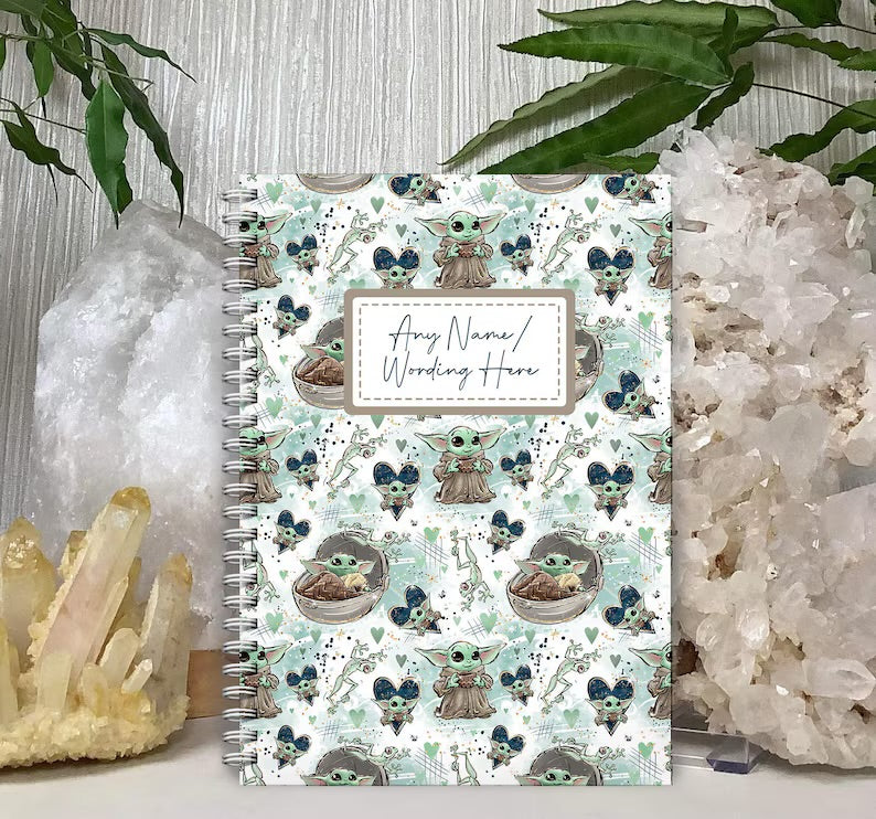 Personalised Yoda Notebook