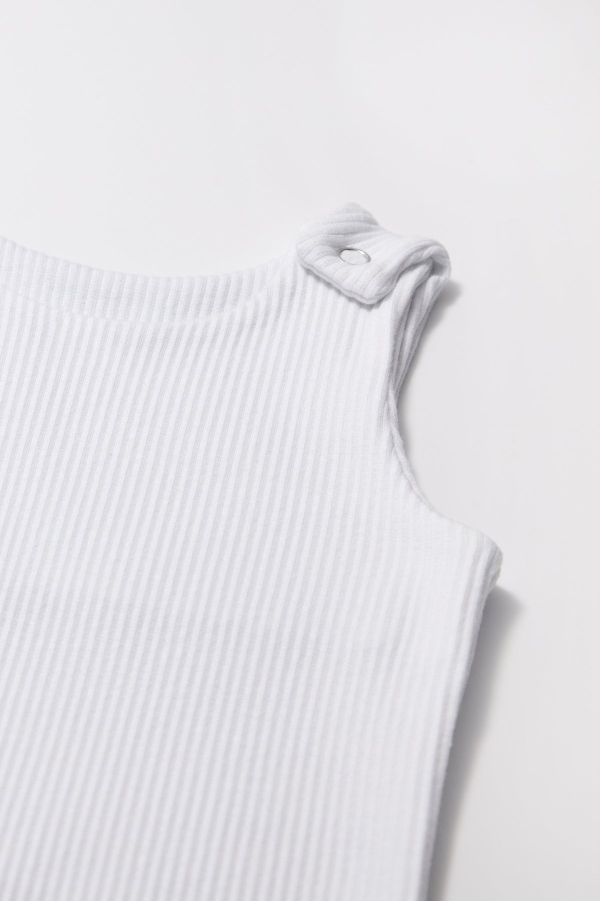 White Dungarees