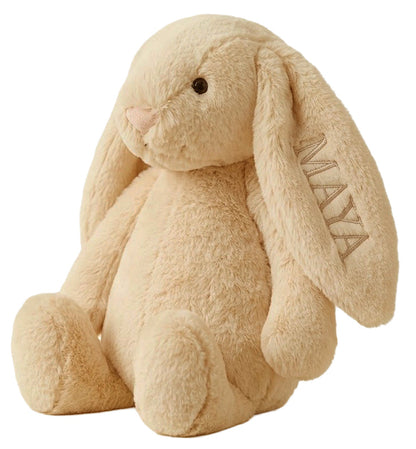 Personalised Cream Bunny Toy