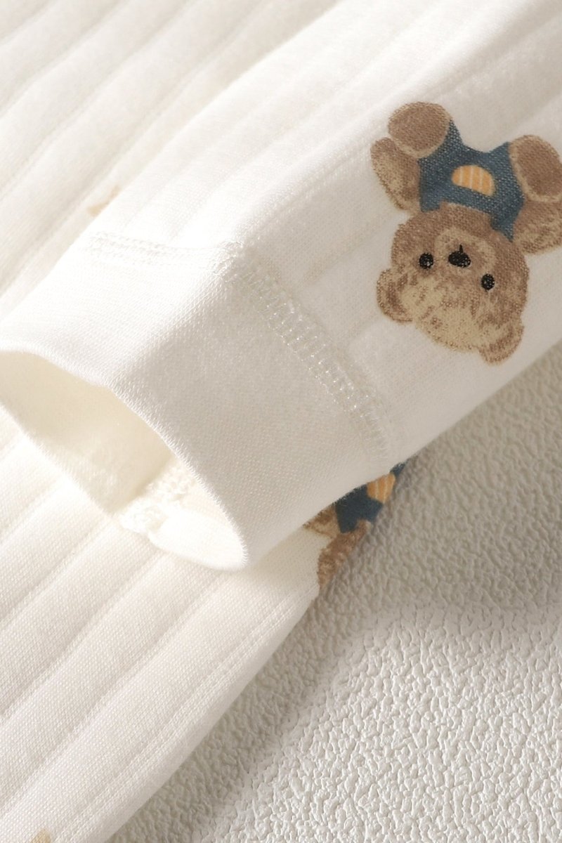 The Charming Bear Boucle Wrap Baby Grow Romper