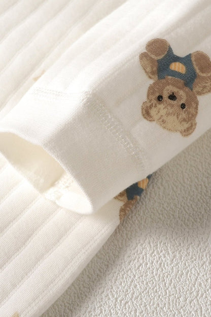 The Charming Bear Boucle Wrap Baby Grow Romper
