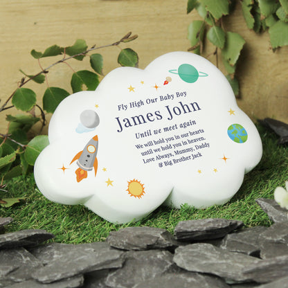Personalised Resin Memorial Cloud