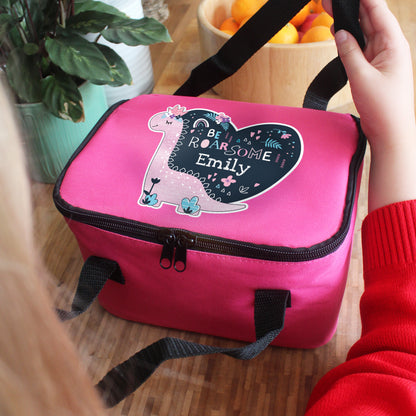 Girls personalised lunch bag