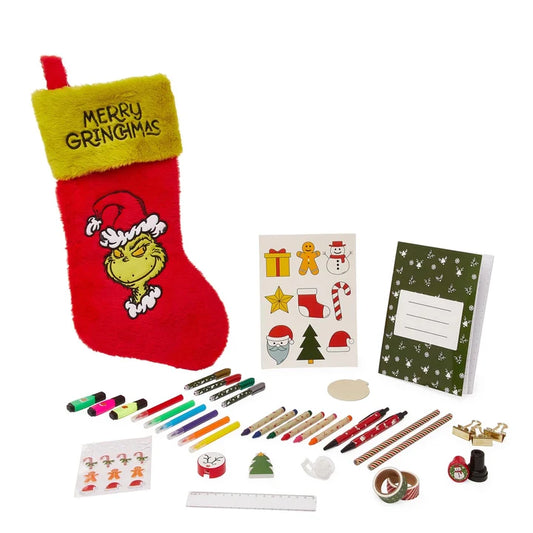 Stationery christmas stockings