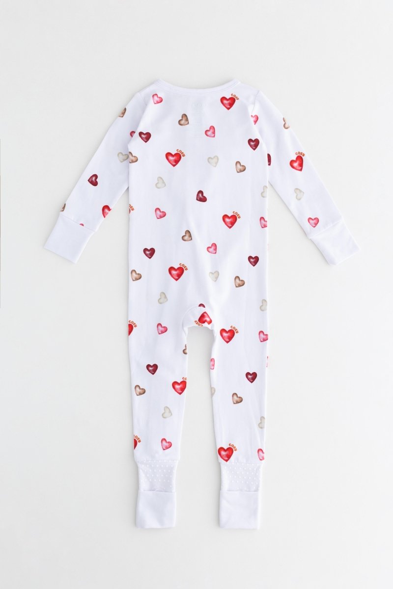 COZY In Love Cotton Zip Sleepsuit One Piece