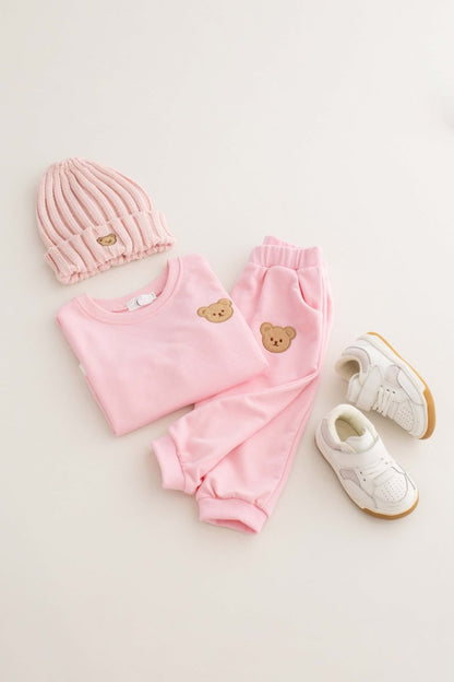 The Bear Colour Tracksuit 100% Cotton