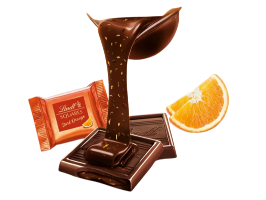 Lindt | Orange Dark Chocolate Squares | BB End Sept 26