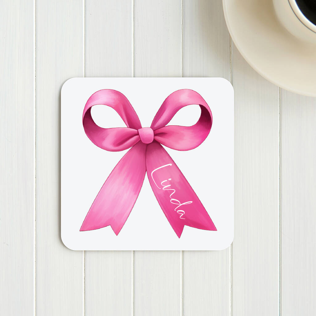 Personalised Bow Coaster