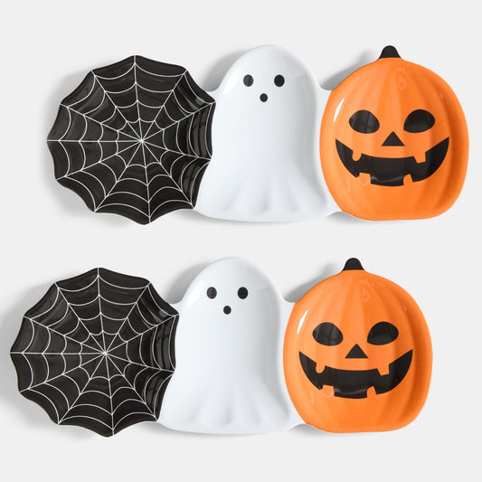 Halloween serving plates - 2 pack