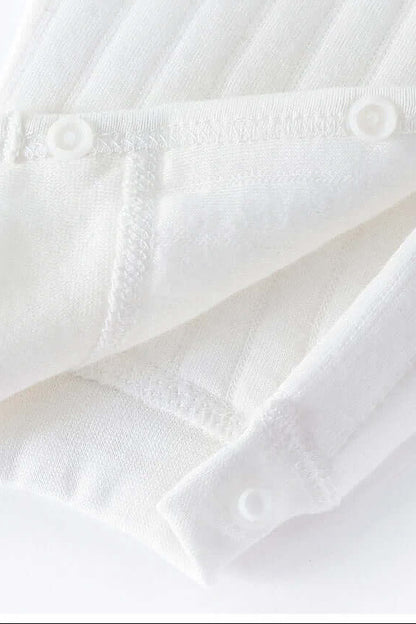 The Teddy Bear Boucle Wrap Baby Grow Romper