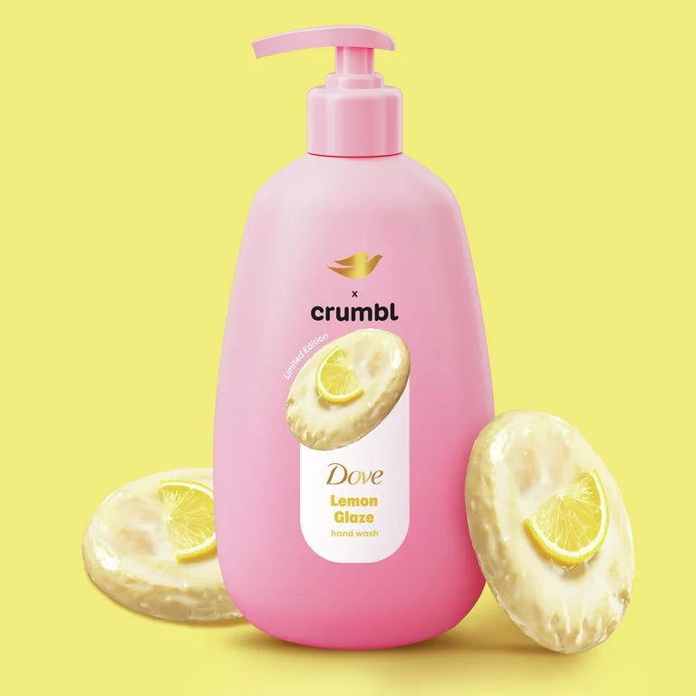 Dove x crumbl lemon glaze limited edition hand wash